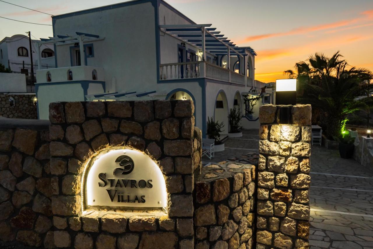 Stavros Villas Karterados  Buitenkant foto